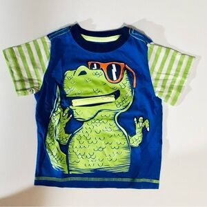 Boy’s Toddler Dinosaur Graphic Top/Bottom Set